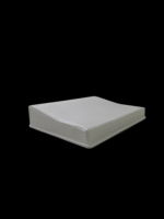 ⁦כרית עבודה ארגונומית מעור למניקור- לבנה⁩ – תמונה ⁦2⁩