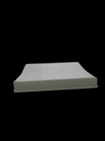 ⁦כרית עבודה ארגונומית מעור למניקור- לבנה⁩ – תמונה ⁦3⁩