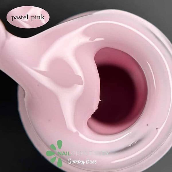 ⁦בייס ראבר ורוד פסטל Pastel Pink נייל קריאטיביטי⁩ – תמונה ⁦2⁩