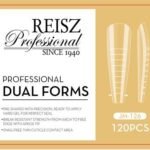 טיפסים לבנייה הפוכה בלרינה REISZ Professional Dual Forms JM-126 (120 יחידות) | רייז מקצועי למניקוריסטיות