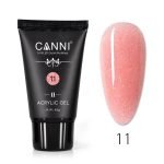 פוליג'ל קאני ורוד אפרסק נצנץ 11 | CANNI POLYGEL