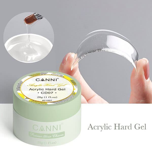 ⁦ג’ל אקריל לבנייה והארכת ציפורניים | acrylic hard gel | CD07 | קאני CANNI⁩ – תמונה ⁦2⁩