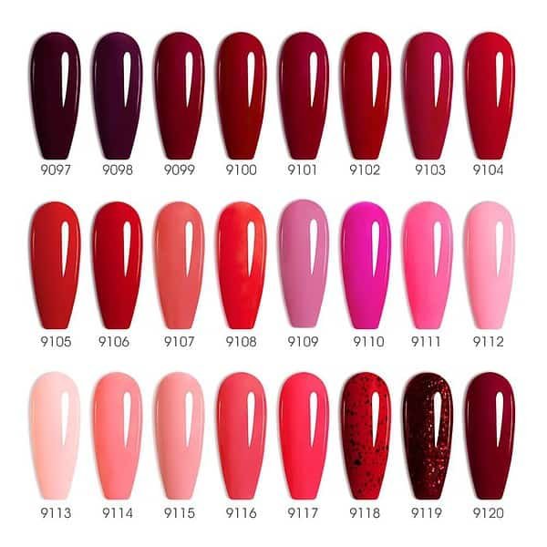 ⁦CANNI סט מזוודה 30 בקבוקים לק ג’ל 9 מ”ל hema free-SET CC5⁩ – תמונה ⁦2⁩
