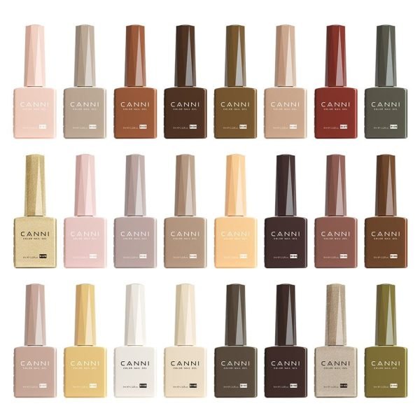 ⁦CANNI סט מזוודה 30 בקבוקים לק ג’ל 9 מ”ל hema free-SET CC6⁩ – תמונה ⁦2⁩