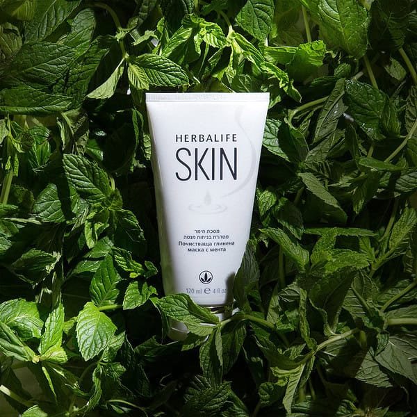 ⁦מסכת חמר מטהרת עם מנטה - SKIN⁩ – תמונה ⁦2⁩