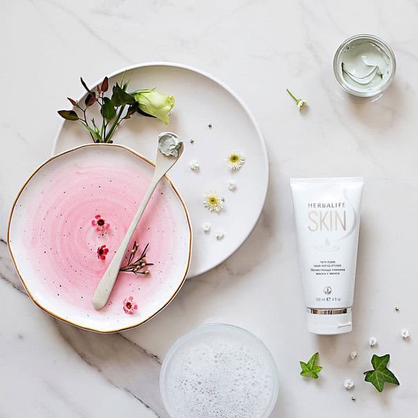 ⁦מסכת חמר מטהרת עם מנטה - SKIN⁩ – תמונה ⁦3⁩