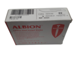 ⁦סכיני סקלפל סטרילים מספר 22 | אלביון ALBION⁩