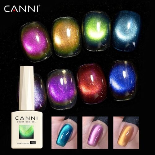 ⁦F STARRY SKY MIRACLE CANNI עין החתול– סט 8 יחידות 9 מ"ל + מגנט Hema free⁩ – תמונה ⁦8⁩