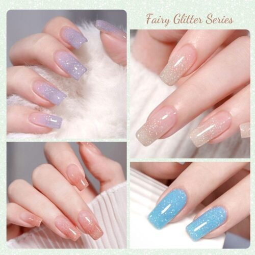 ⁦G fairy glitter CANNI דיימונד פלאש – סט 8 יחידות 9 מ"ל Hema free⁩ – תמונה ⁦7⁩