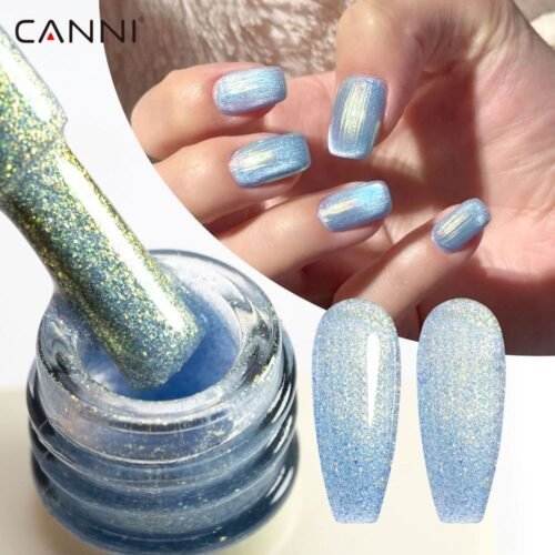 ⁦I Aurora Glitter CANNI דיימונד פלאש – סט 8 יחידות 9 מ"ל Hema free⁩ – תמונה ⁦5⁩
