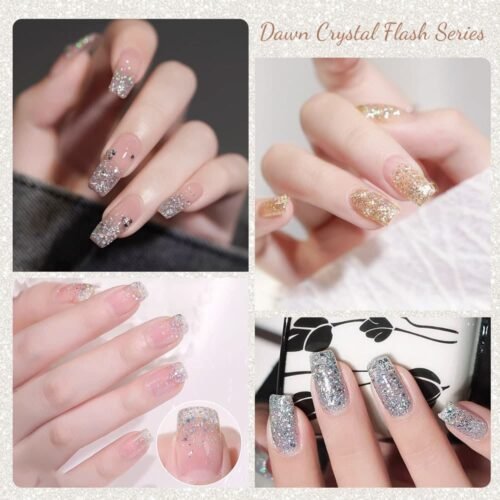 ⁦L dawn crystal flash CANNI דיימונד פלאש – סט 8 יחידות 9 מ"ל Hema free⁩ – תמונה ⁦2⁩