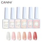 ⁦Builder gel set | סט ג'ל בנייה בבקבוק 6 יחי' CANNI 9 ML⁩ – תמונה ⁦8⁩