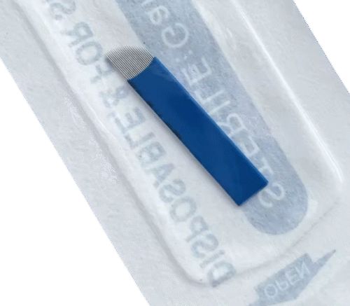 ⁦מחט מיקרובליידינג למעוצבות גבות 18 פינים⁩ – תמונה ⁦2⁩