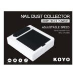 ⁦שואב אבק לציפורניים Koyo עם הספק גבוה (80W) ומהירות מתכווננת⁩ – תמונה ⁦2⁩