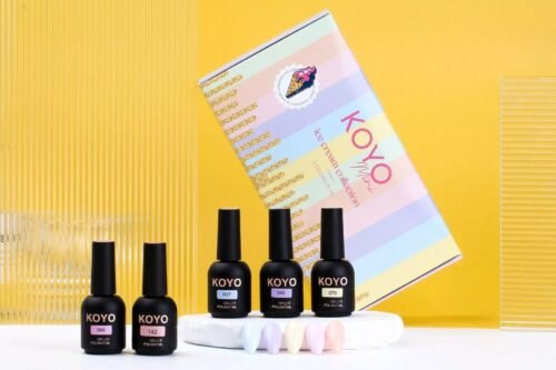 ⁦מארז יוקרה KOYO Ice Cream Collection חמישיית גווני פסטל גלידתיים ומעוררי השראה (10 מ"ל ליחידה)⁩ – תמונה ⁦10⁩