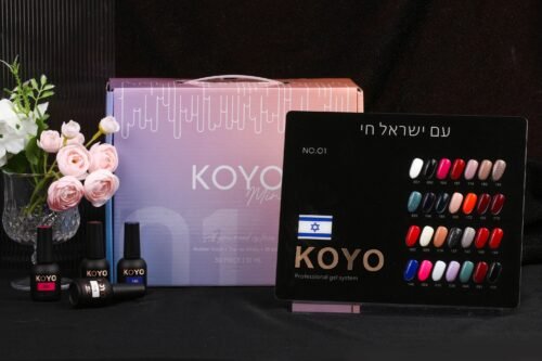 ⁦מזוודה KOYO Mini 01 מארז 28 גווני חובה לכל מכון ומניקוריסטית (10 מ"ל)⁩ – תמונה ⁦2⁩