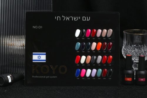 ⁦מזוודה KOYO Mini 01 מארז 28 גווני חובה לכל מכון ומניקוריסטית (10 מ"ל)⁩ – תמונה ⁦4⁩