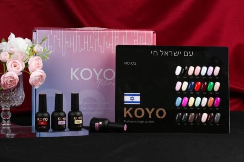 ⁦מזוודה KOYO Mini 02 – מארז 28 גווני פסטל וניאון טרנדיים למניקור אופנתי (10 מ"ל)⁩ – תמונה ⁦2⁩