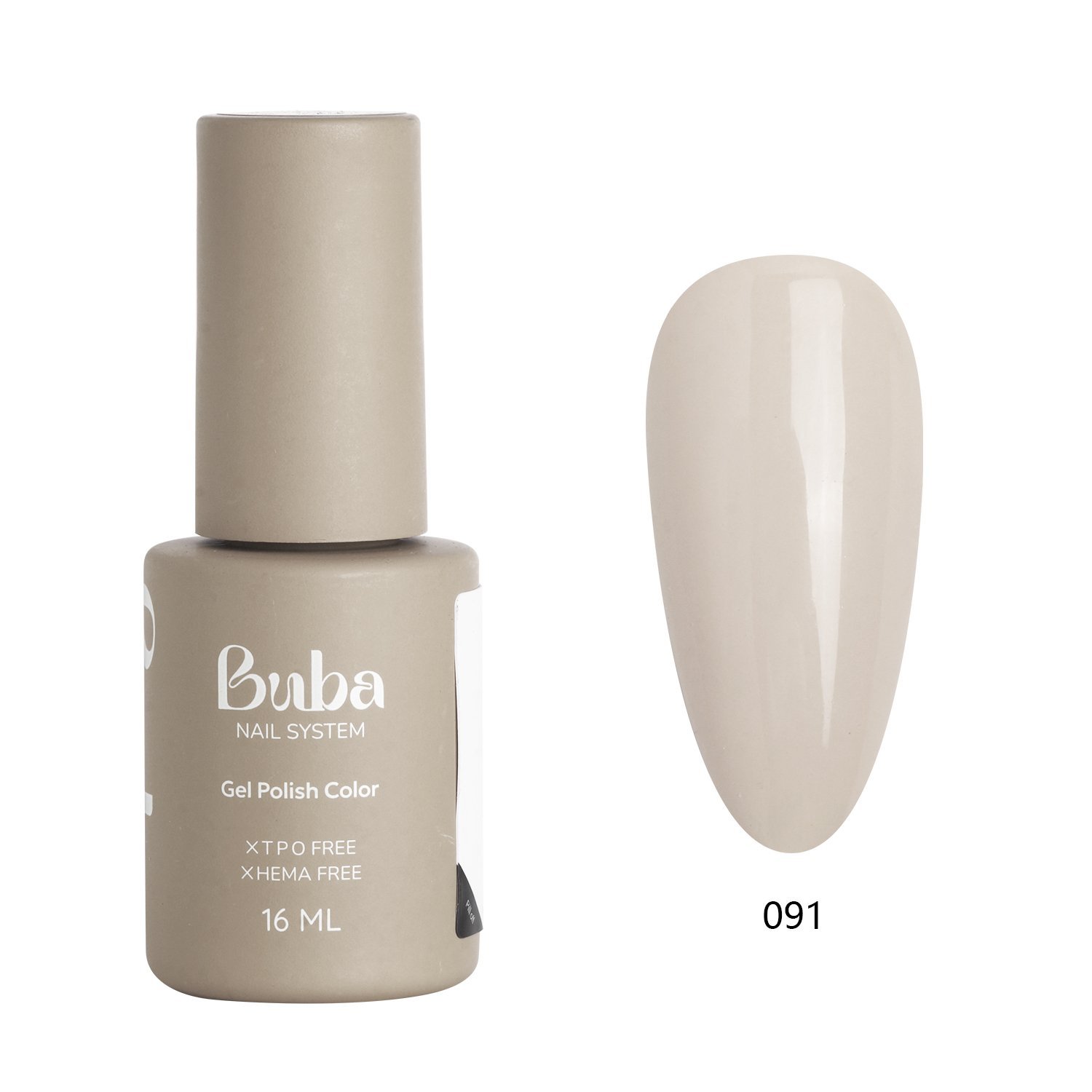 091-2.jpg לק ג'ל Buba Nail System בובה | גוון 091 – תמונה 1