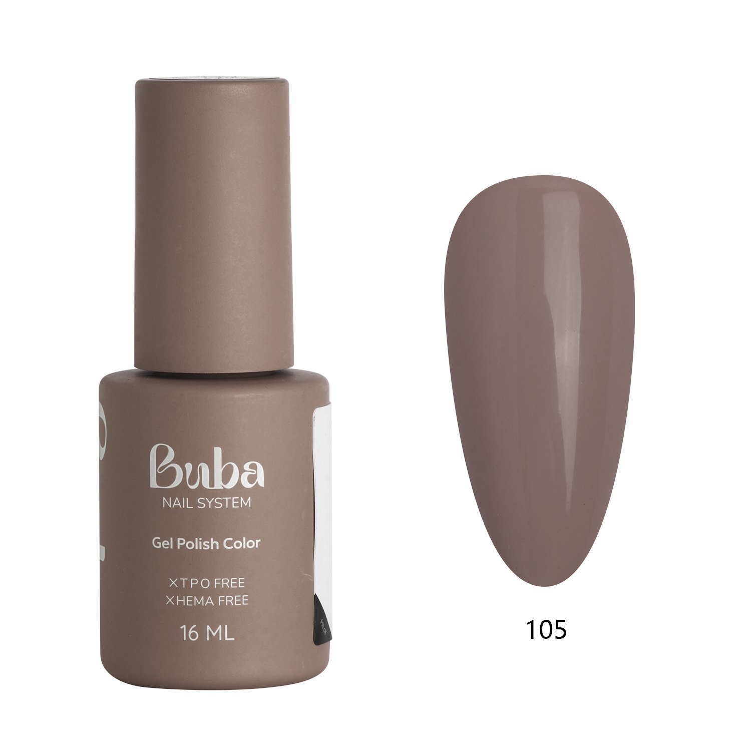 105-1.jpg לק ג'ל Buba Nail System בובה | גוון 105 – תמונה 1