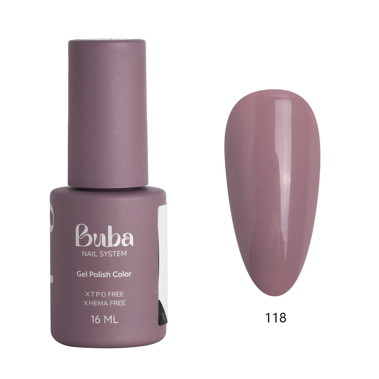118-1.jpg לק ג'ל Buba Nail System בובה | גוון 118 – תמונה 1