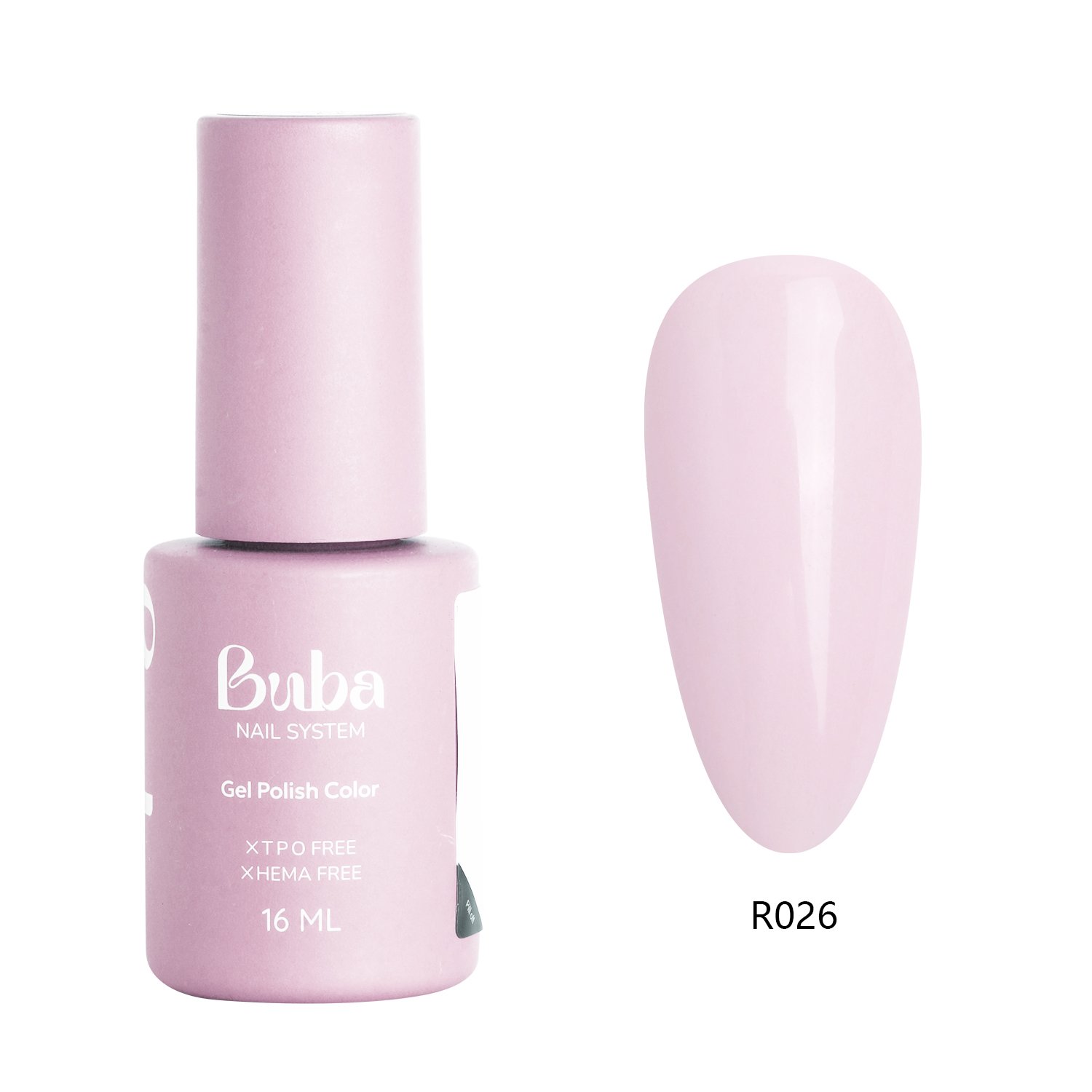 R026 ראבר בייס בובה BUBA Nail System | גוון R026 – תמונה 1