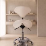 BEAUTY CHAIR - כיסא מקצועי מבנה אוכף עם גלגלים